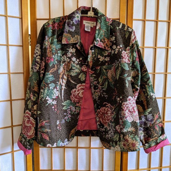 Coldwater Creek Floral Jacket - Picture 3 of 4